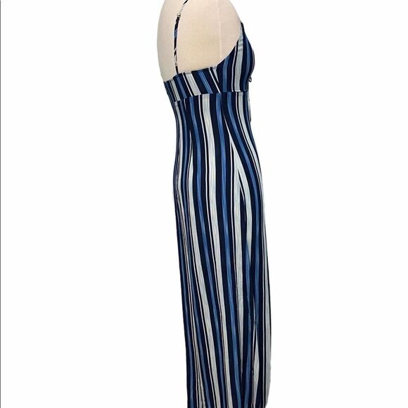 Show Me Your Mumu Layton Lace Up Maxi Blue Medium‎ - Picture 8 of 16